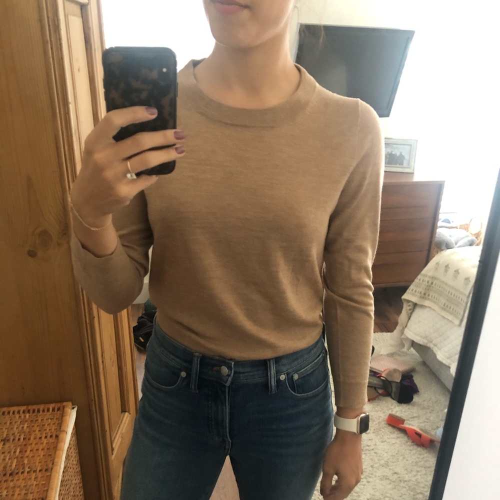 Jcrew Marino Wool Sweater